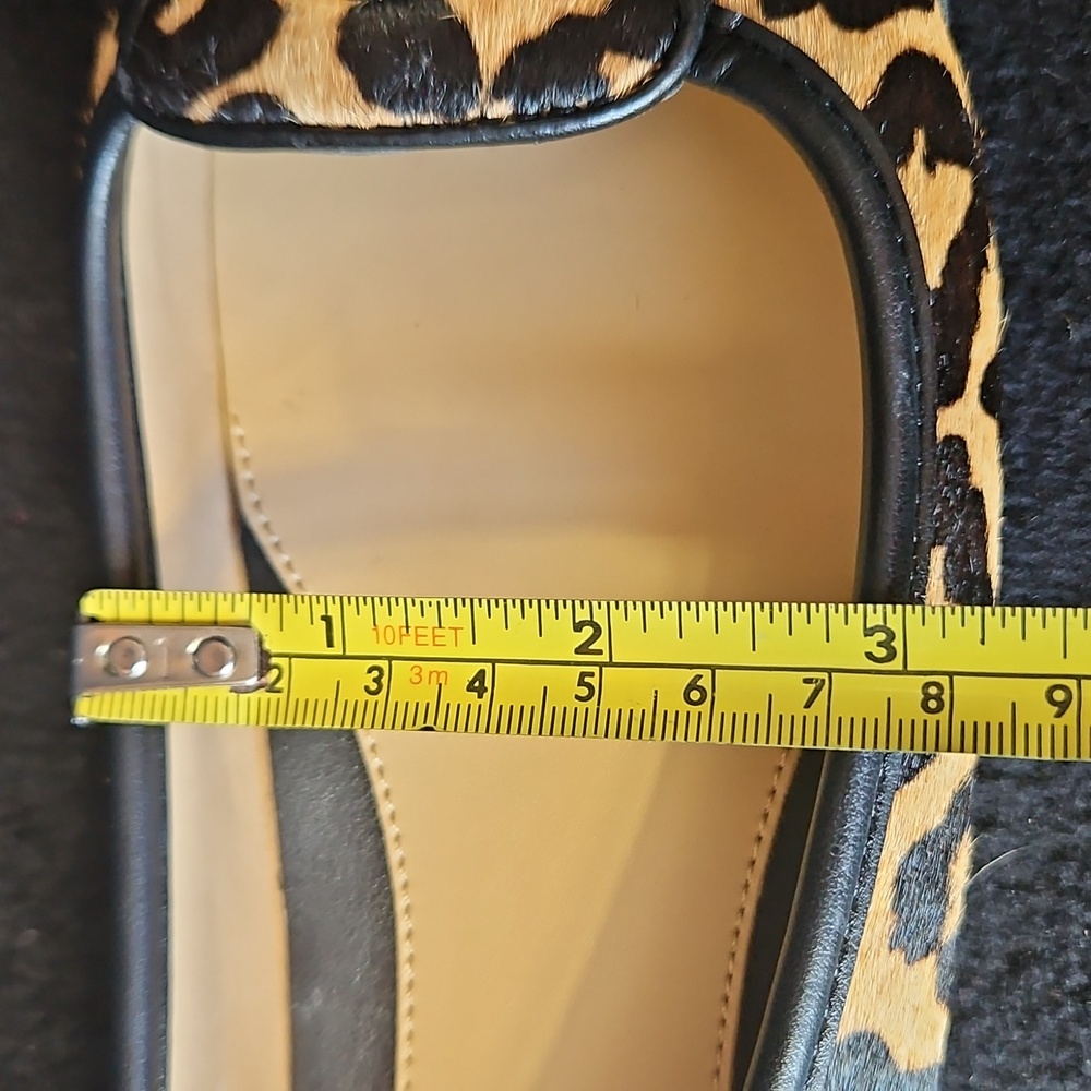 Michael Kors Leopard Calf Hair Flats New - Picture 8 of 8